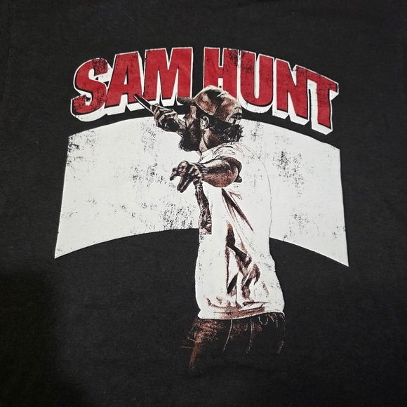 Sam Hunt 2023 Summer On The Outskirts Tour / Concer Tee Shirt Mens Size Small - Picture 3 of 7